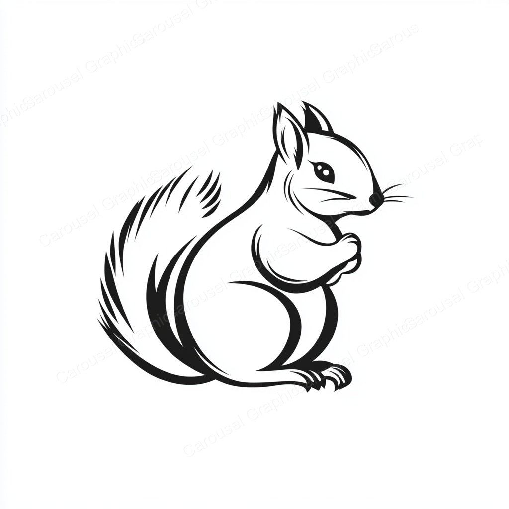 Squirrel Vector Graphic preview