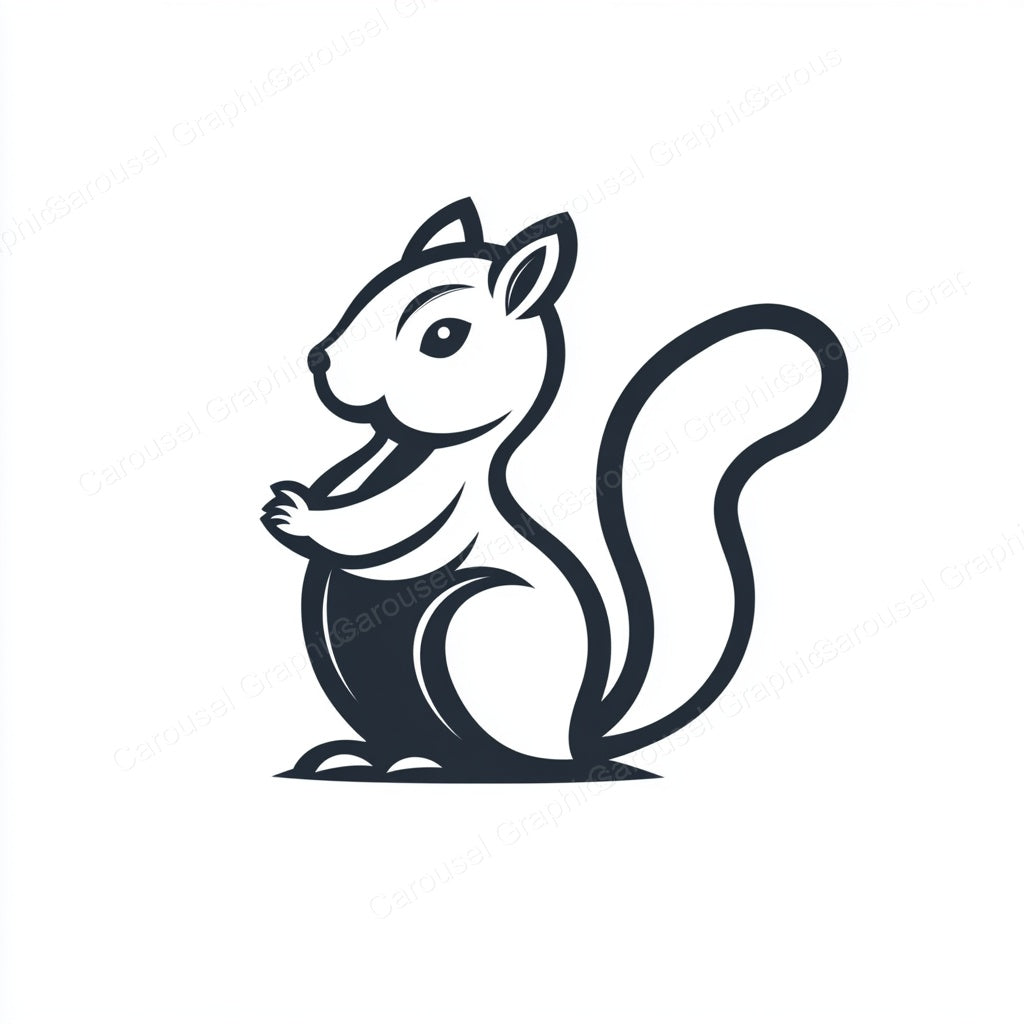 Squirrel Vector Graphic preview