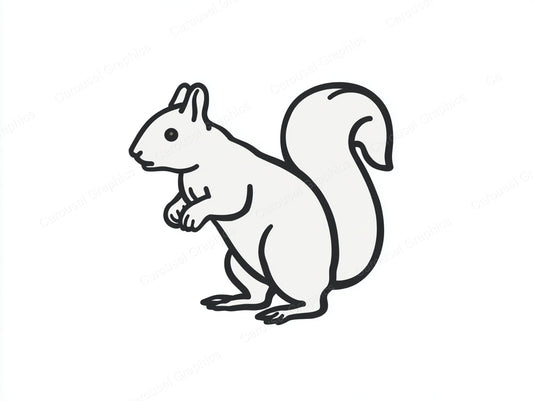 Squirrel Vector Graphic preview