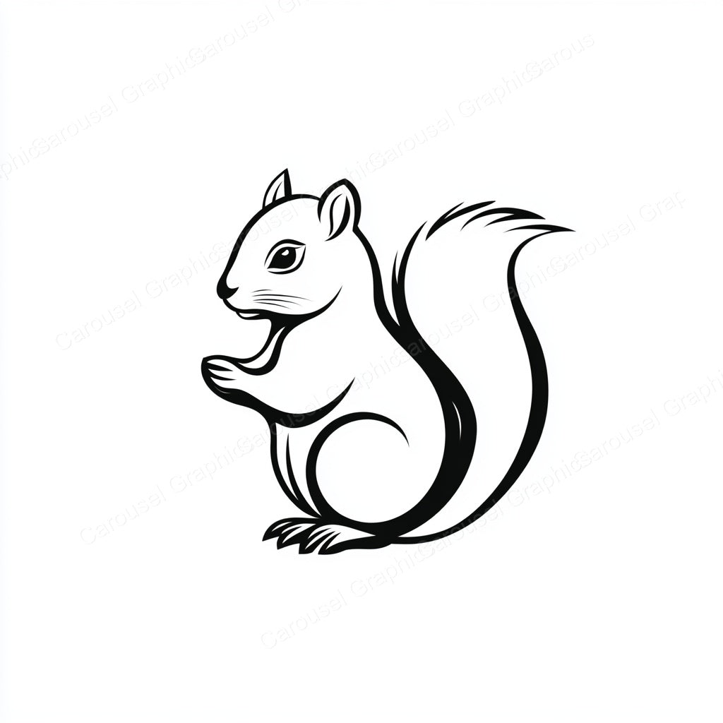 Squirrel Vector Graphic preview