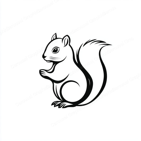 Squirrel Vector Graphic preview
