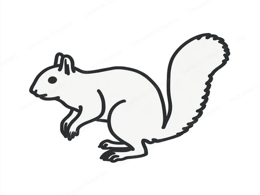 Squirrel Vector Graphic preview