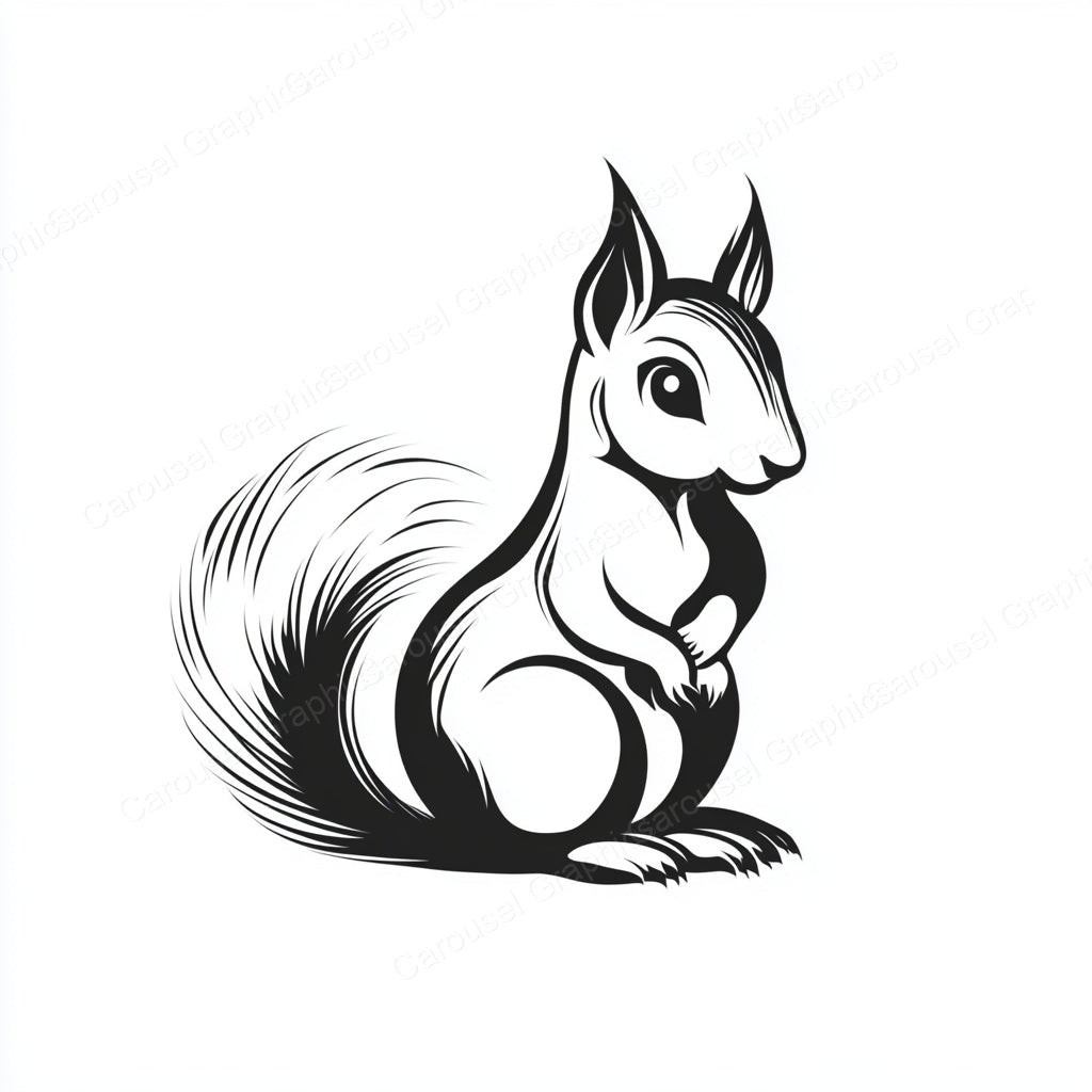 Squirrel Vector Graphic preview