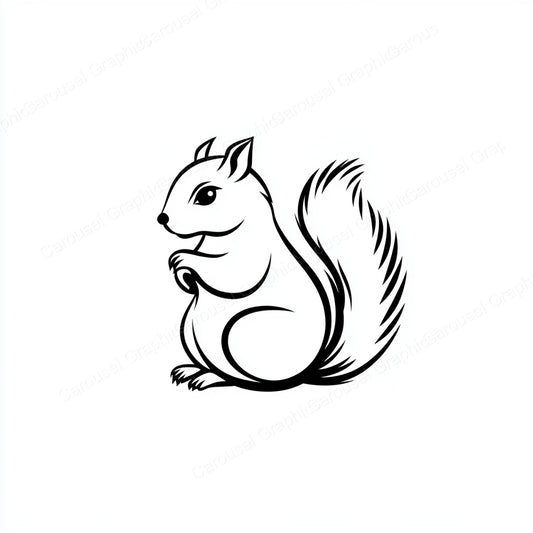 Squirrel Vector Graphic preview