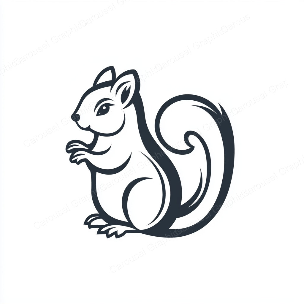 Squirrel Vector Graphic preview