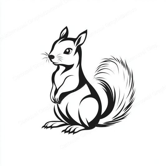 Squirrel Vector Graphic preview