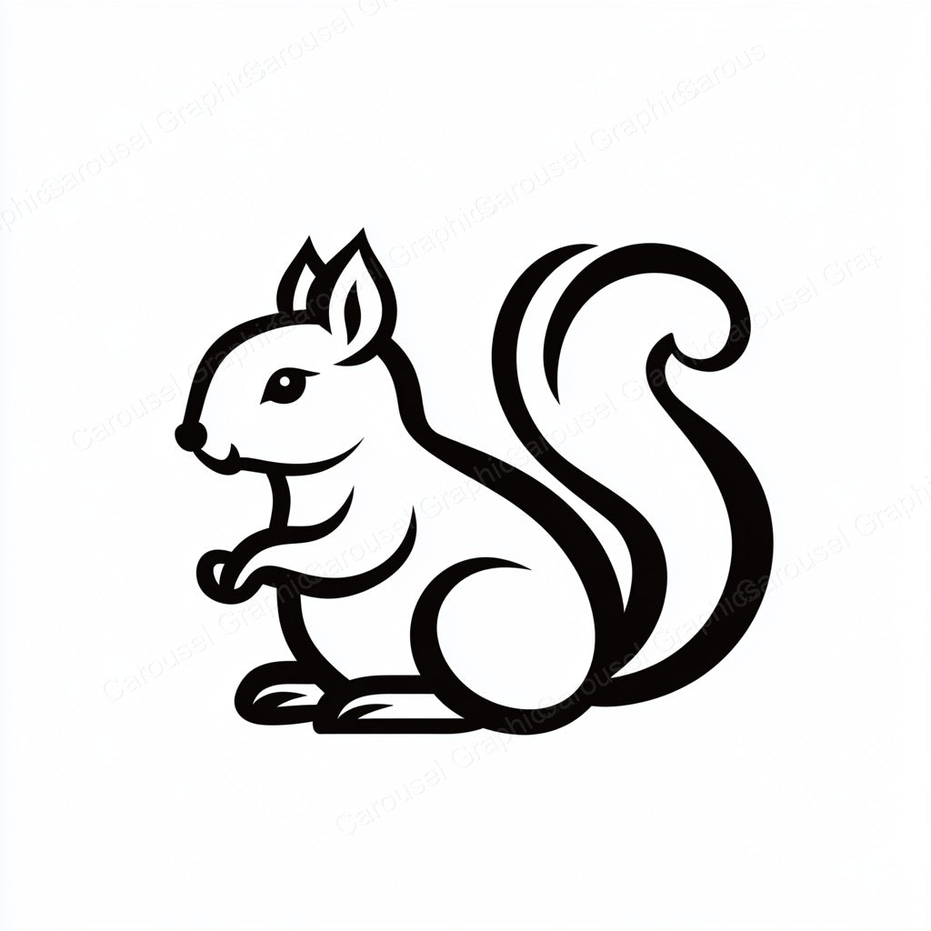 Squirrel Vector Graphic preview