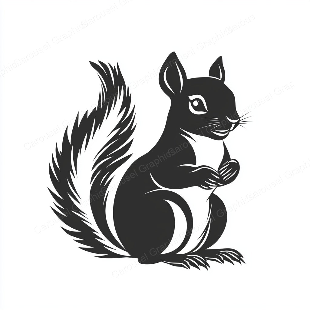 Squirrel Vector Graphic preview
