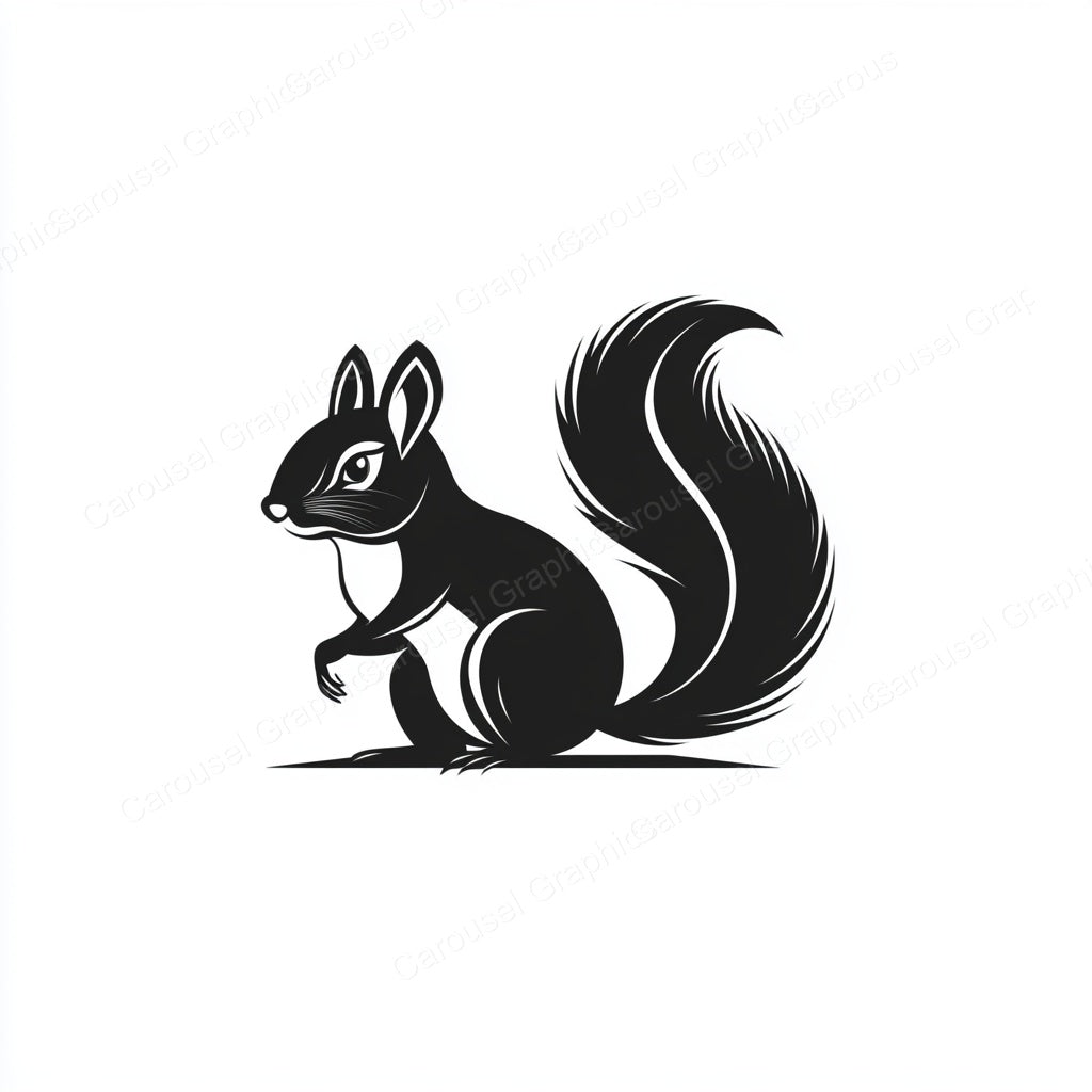Squirrel Vector Graphic preview