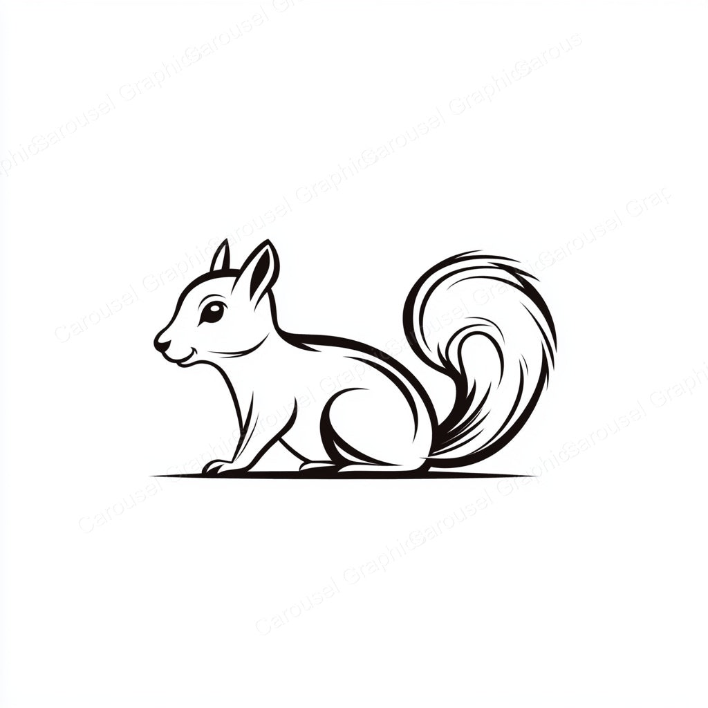 Squirrel Vector Graphic preview
