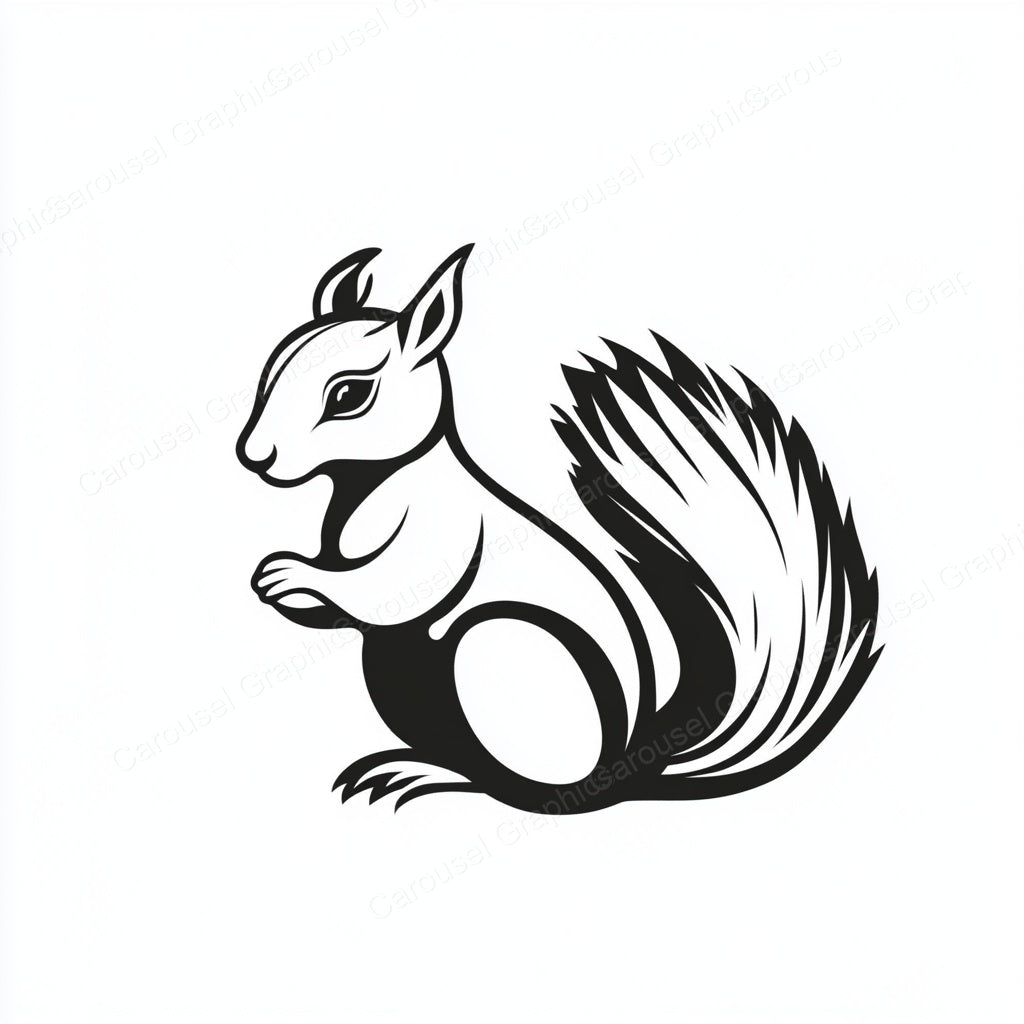 Squirrel Vector Graphic preview