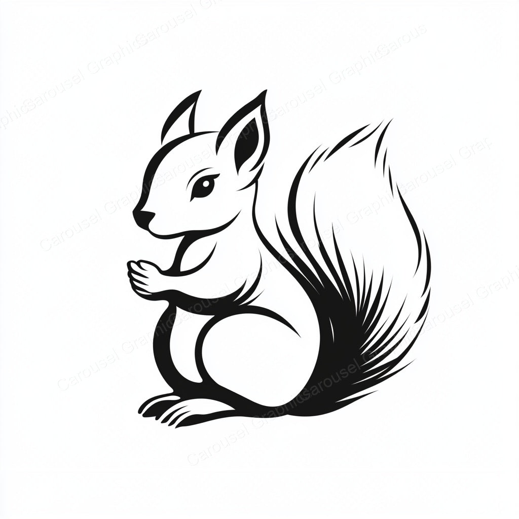 Squirrel Vector Graphic preview