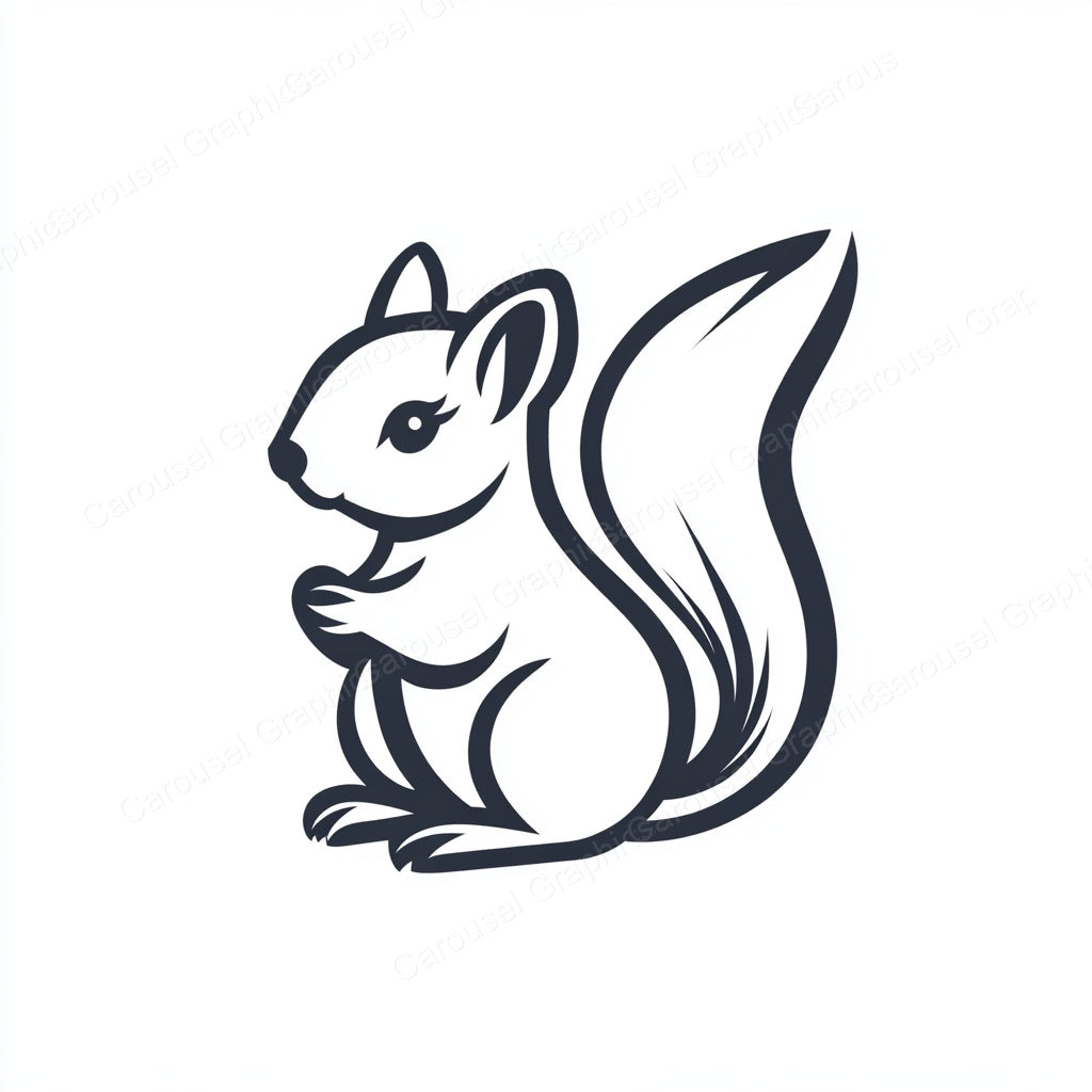 Squirrel Vector Graphic preview