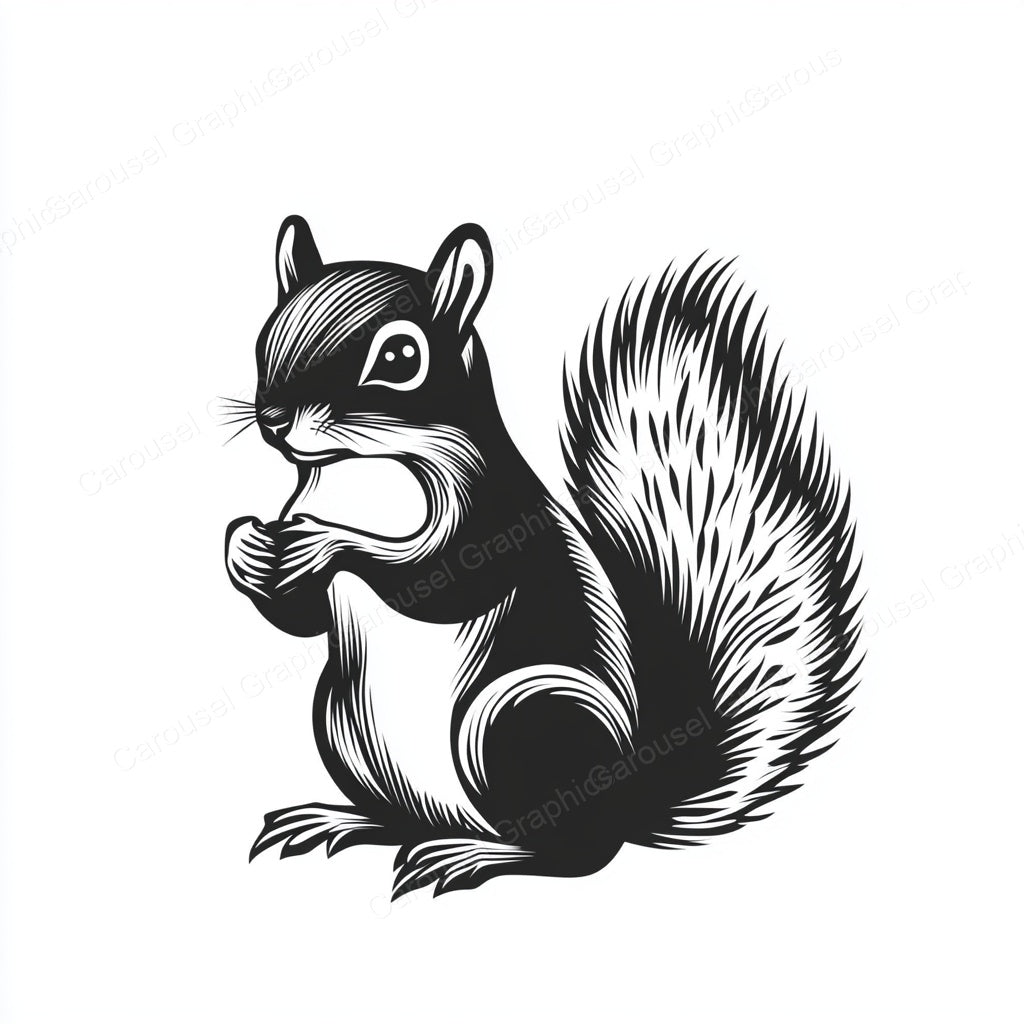 Squirrel Vector Graphic preview