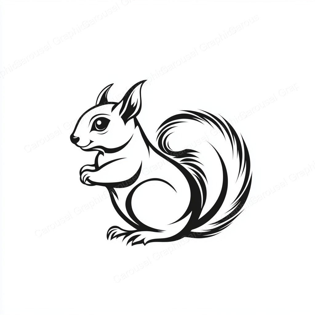 Squirrel Vector Graphic preview