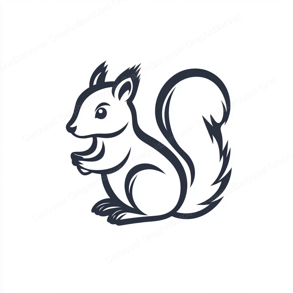 Squirrel Vector Graphic preview