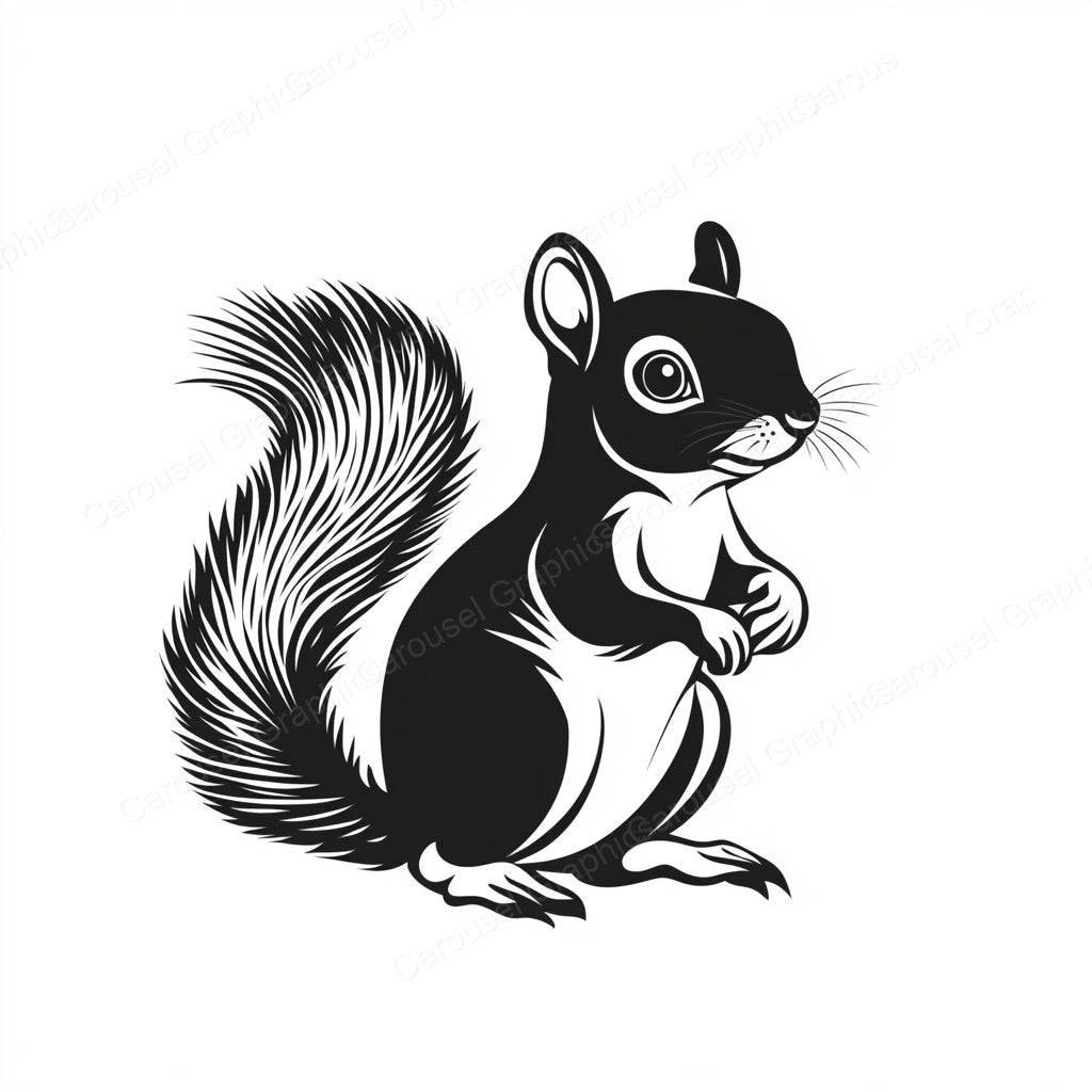 Squirrel Vector Graphic preview