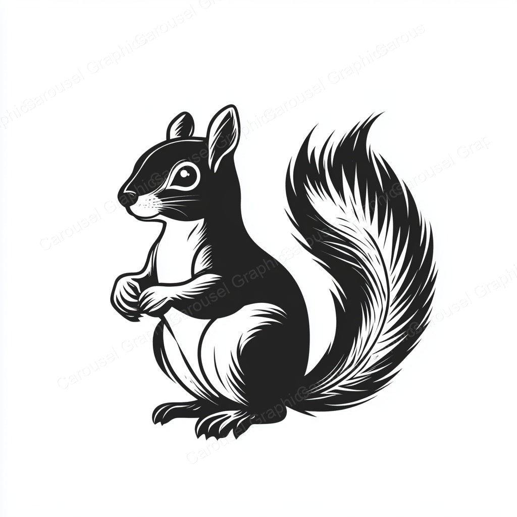 Squirrel Vector Graphic preview