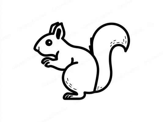 Squirrel Vector Graphic preview