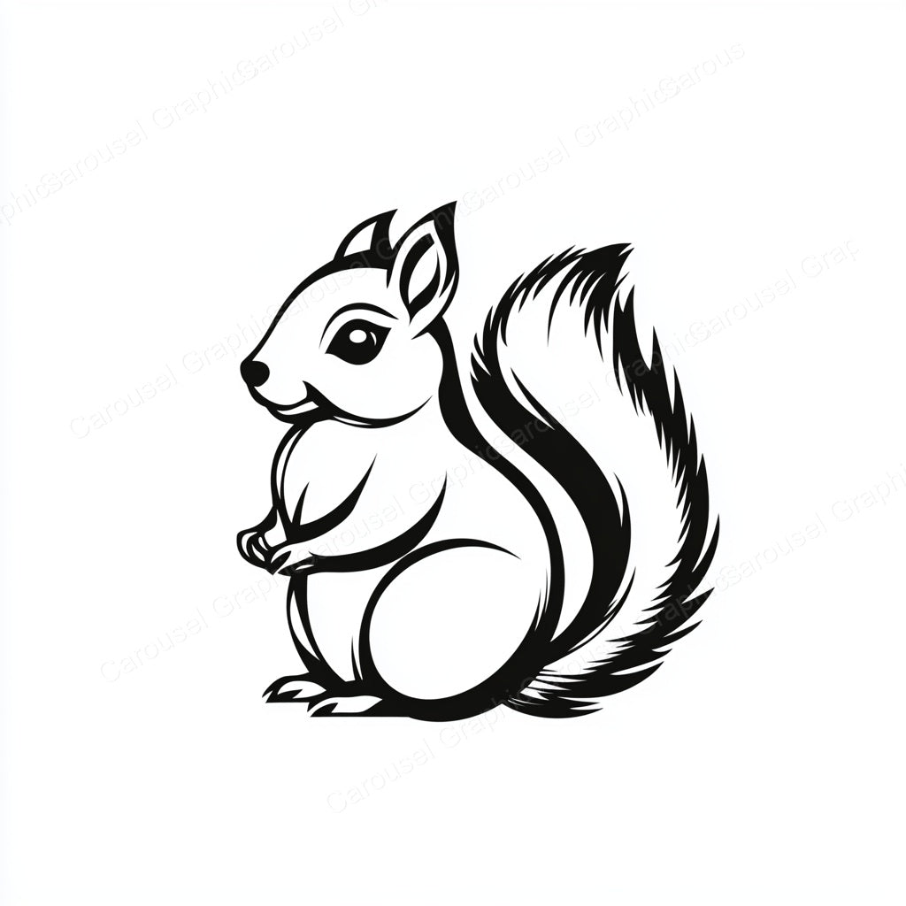 Squirrel Vector Graphic preview