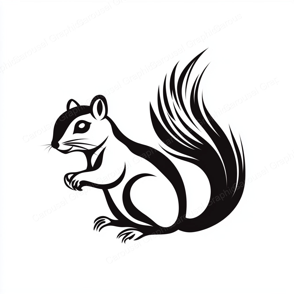 Squirrel Vector Graphic preview