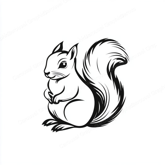 Squirrel Vector Graphic preview