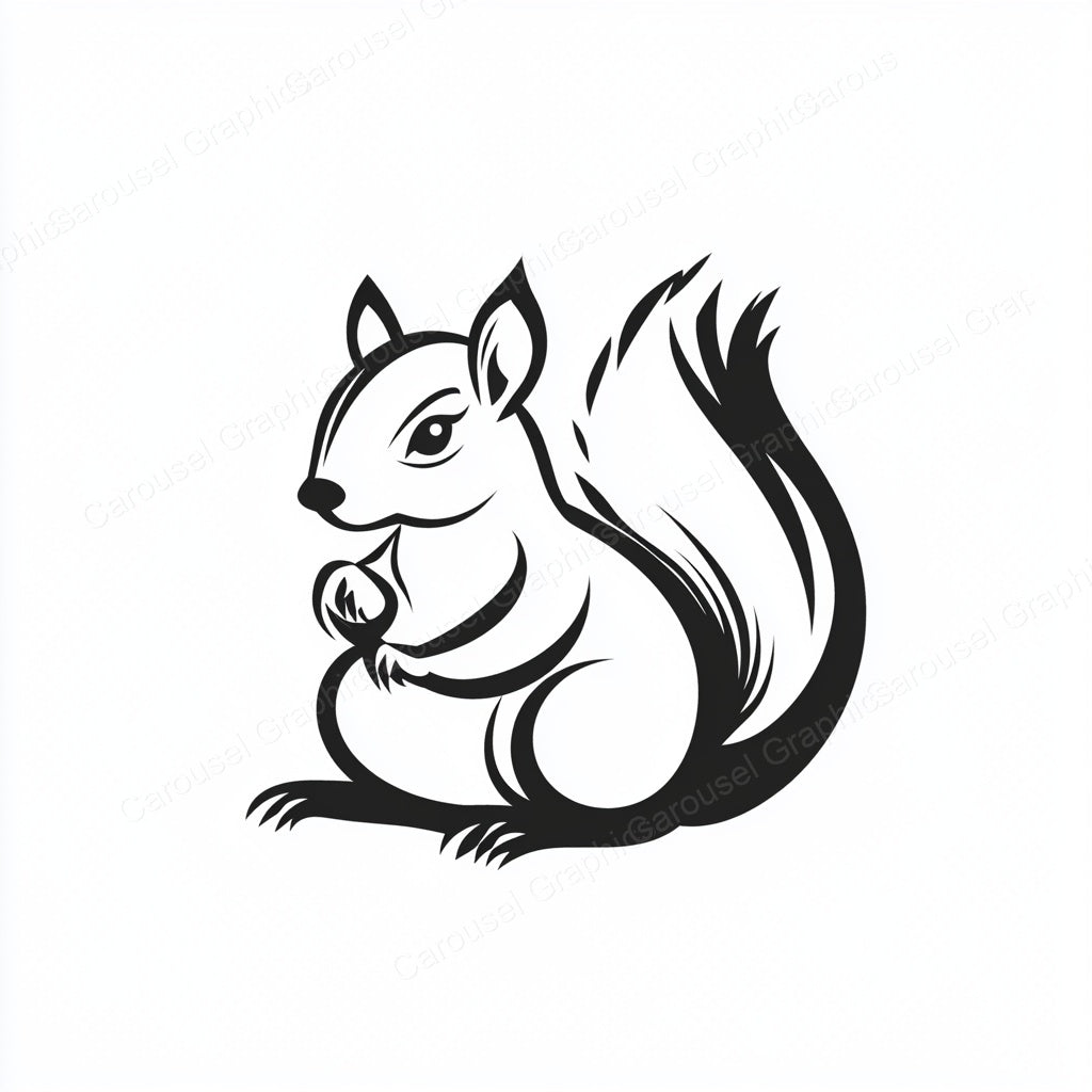 Squirrel Vector Graphic preview