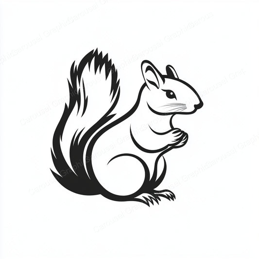 Squirrel Vector Graphic preview