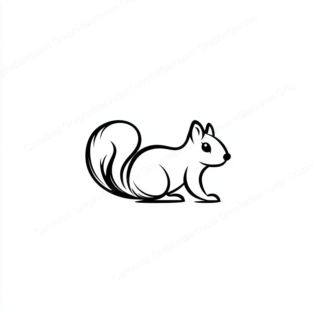 Squirrel Vector Graphic preview