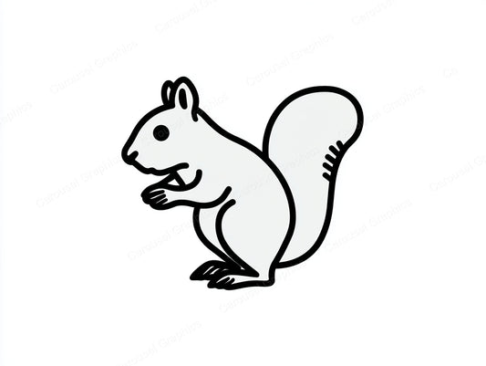 Squirrel Vector Graphic preview