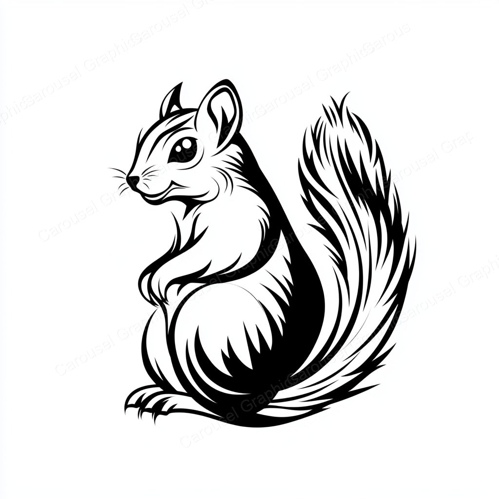 Squirrel Vector Graphic preview