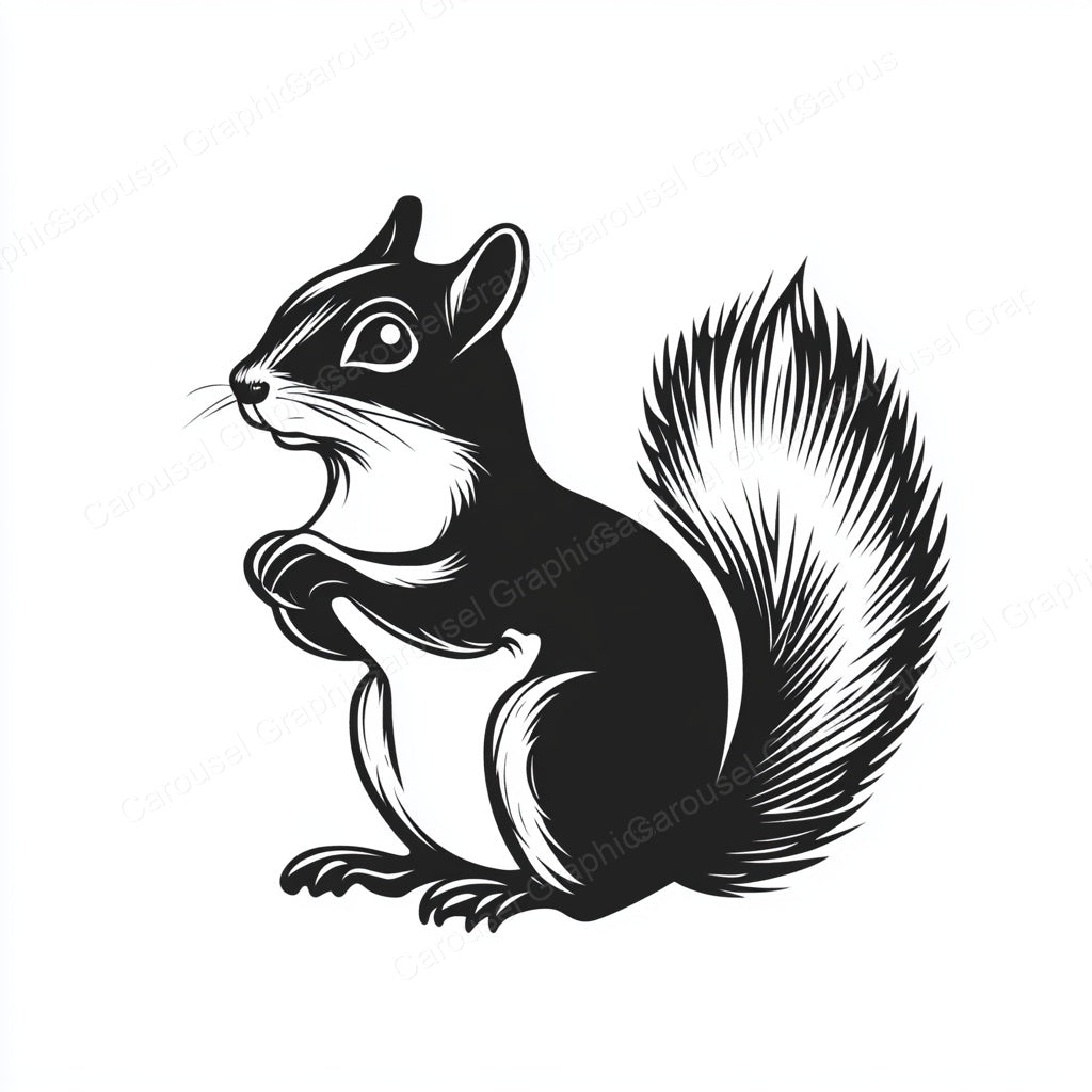 Squirrel Vector Graphic preview