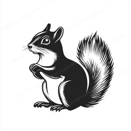 Squirrel Vector Graphic preview