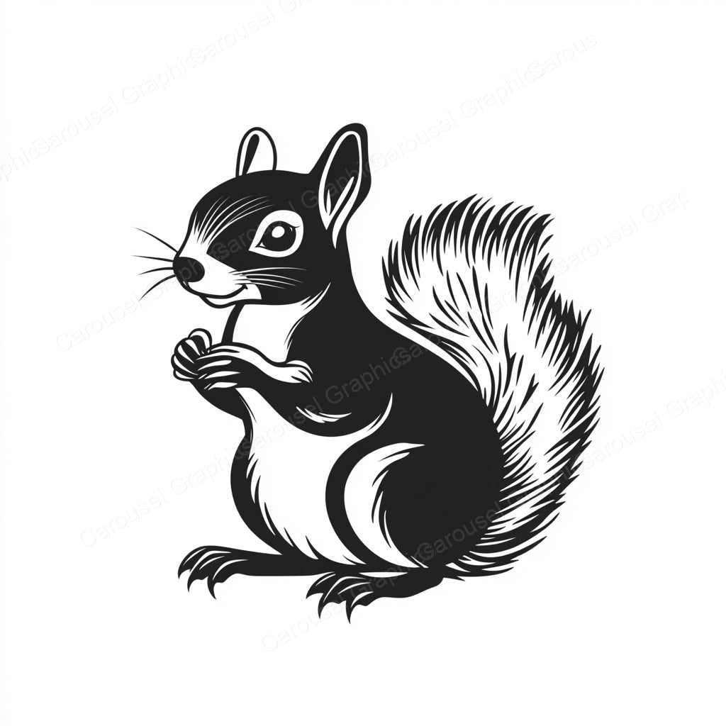 Squirrel Vector Graphic preview