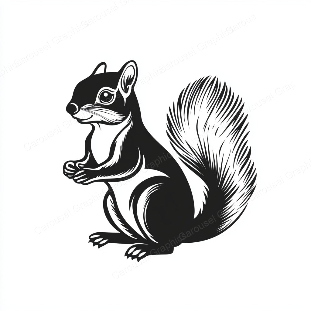 Squirrel Vector Graphic preview