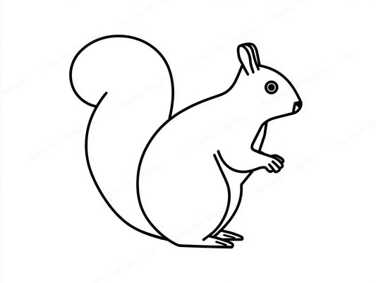 Squirrel Vector Graphic preview