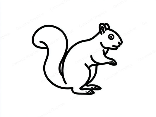 Squirrel Vector Graphic preview