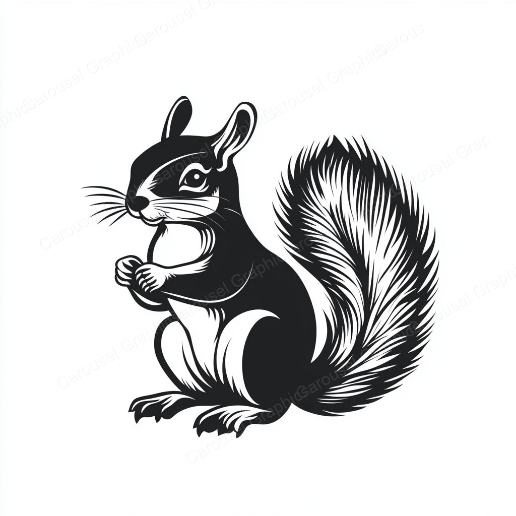 Squirrel Vector Graphic preview