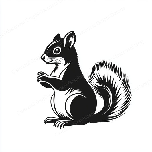 Squirrel Vector Graphic preview
