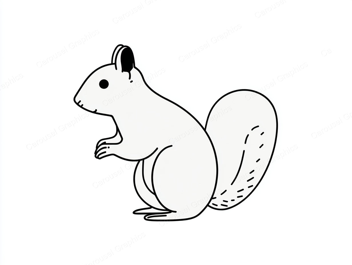 Squirrel Vector Graphic preview