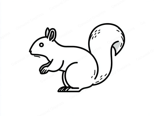 Squirrel Vector Graphic preview