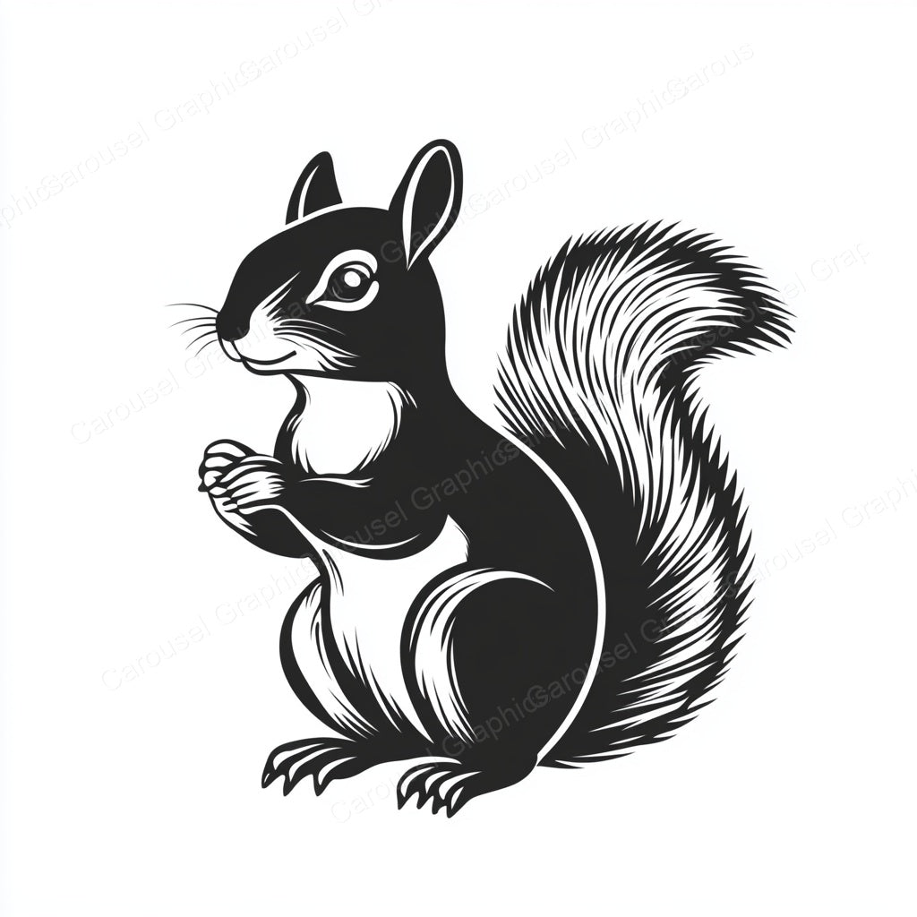 Squirrel Vector Graphic preview