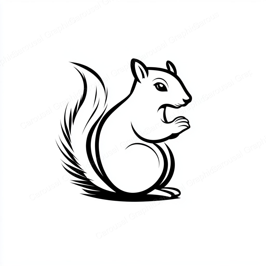 Squirrel Vector Graphic preview