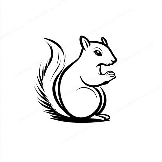 Squirrel Vector Graphic preview