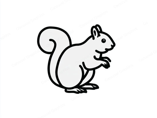 Squirrel Vector Graphic preview