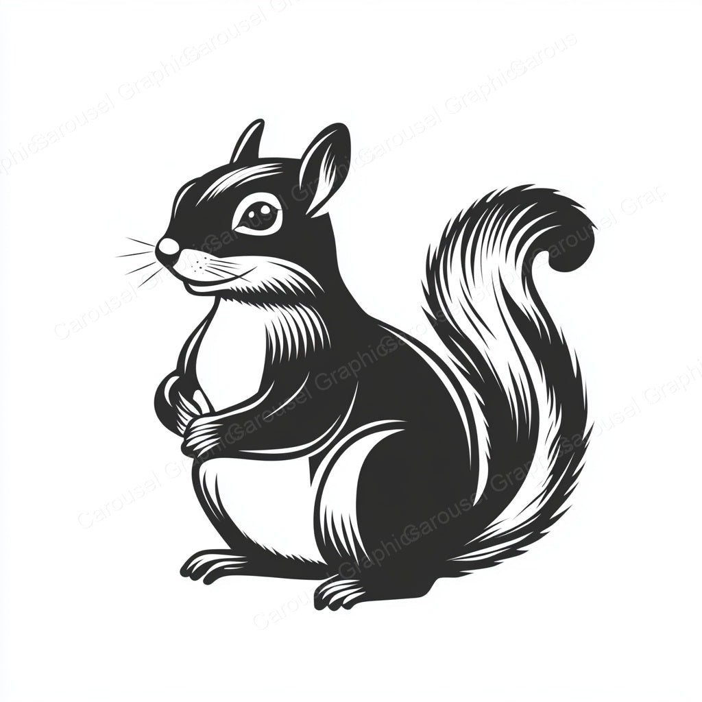Squirrel Vector Graphic preview