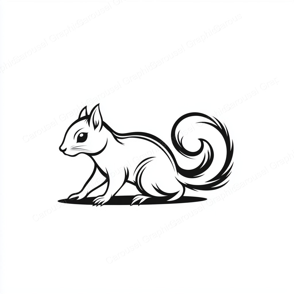 Squirrel Vector Graphic preview