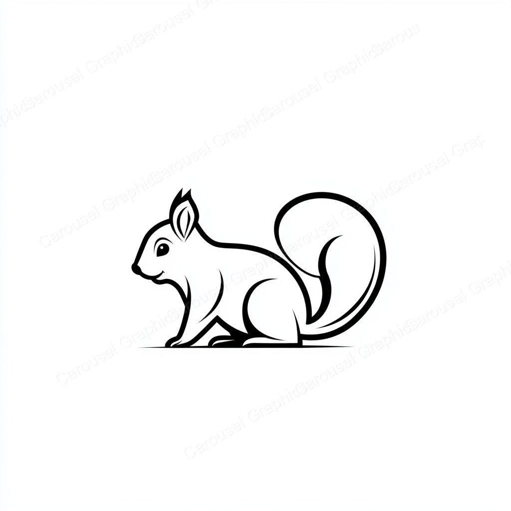 Squirrel Vector Graphic preview