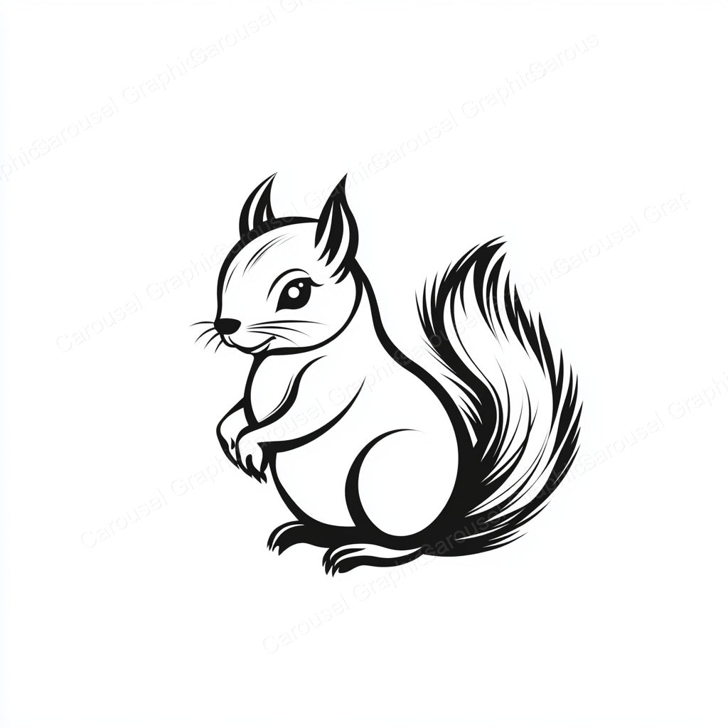 Squirrel Vector Graphic preview