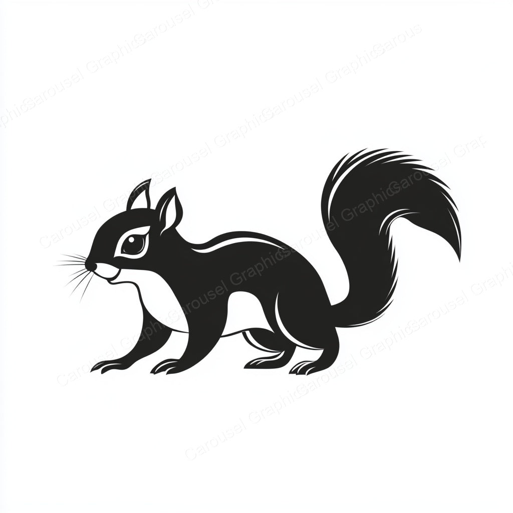 Squirrel Vector Graphic preview